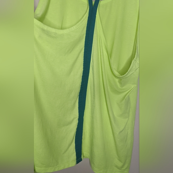 Athleta Chartreuse Tank Top - Picture 3 of 8